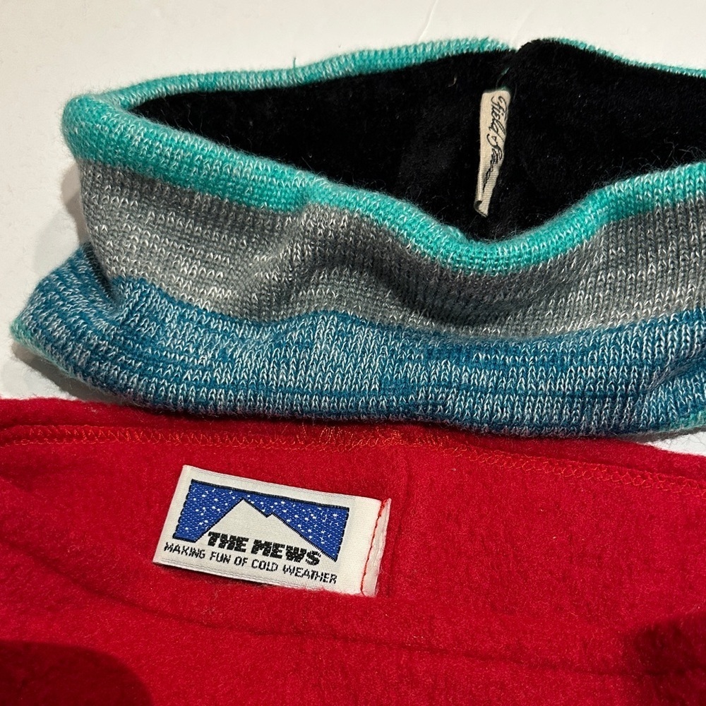 Micro fleece winter ear warmer Headband Set of two - Picture 2 of 3